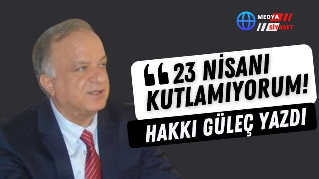23 Nisanı Kutlamıyorum!