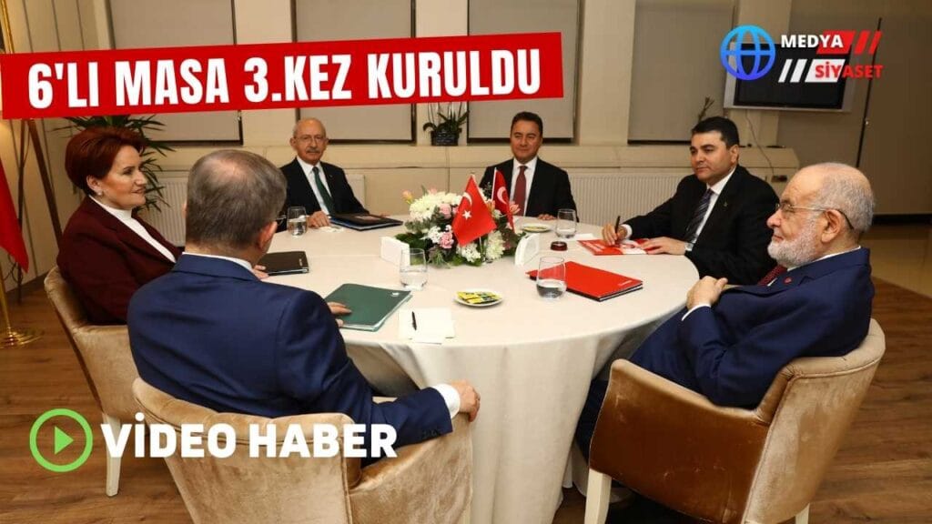 6 lider 3. kez bir arada!