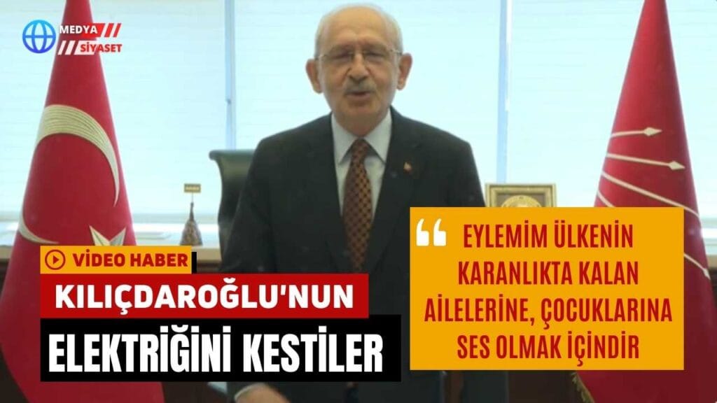 Beklenen oldu!…Kılıçdaroğlu’nun evinin elektriğini kestiler
