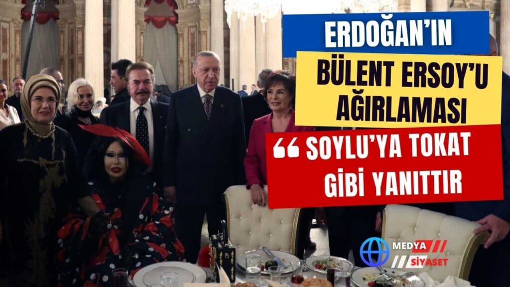 TİP Milletvekili Kadıgil: Erdoğan’ın Bülent Ersoy’u ağırlaması Soylu’ya tokat gibi yanıt
