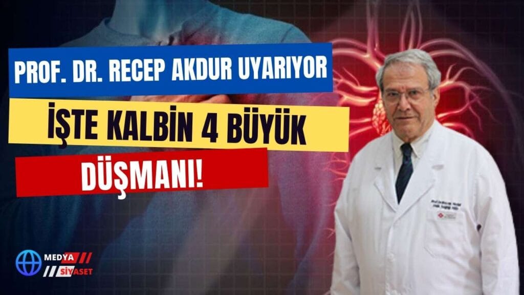 Kalbin 4 büyük düşmanı!