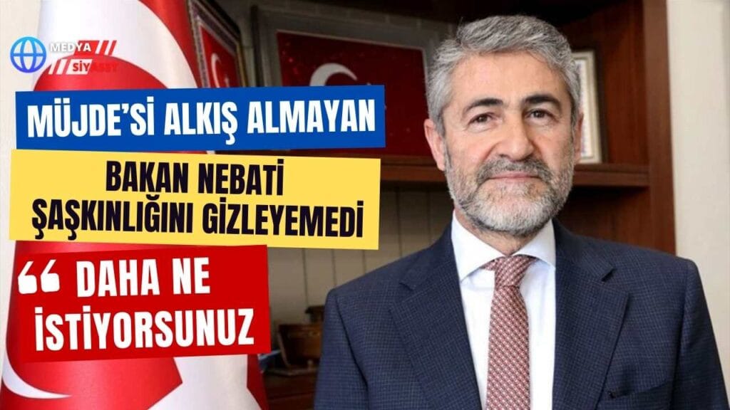 ‘Müjde’si alkış almayan Bakan Nebati şaşkınlığını gizleyemedi