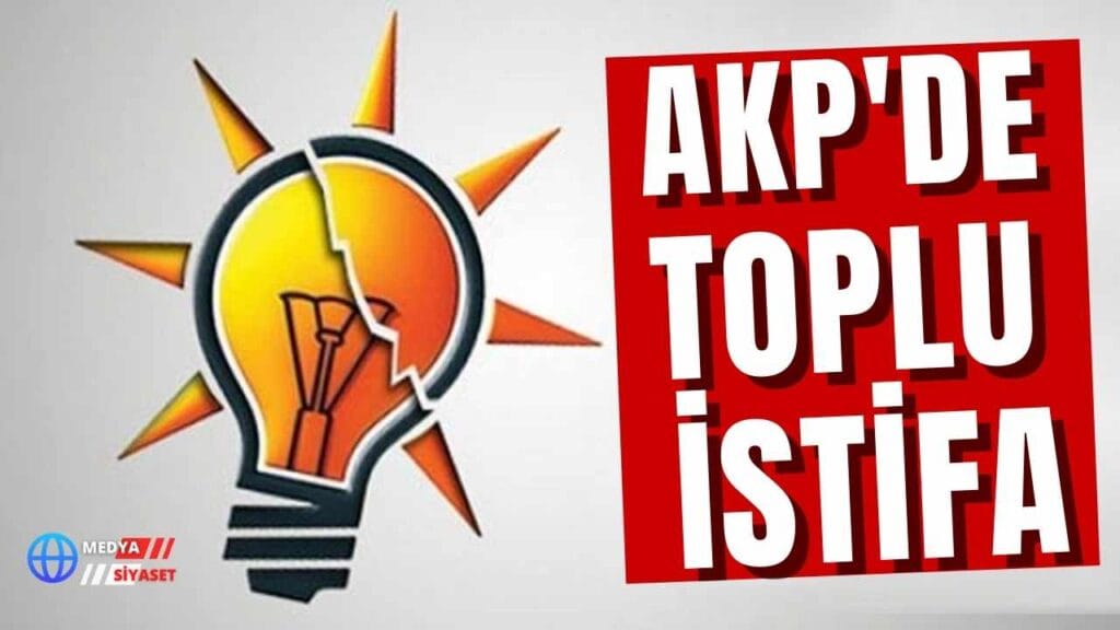 AKP’de toplu istifa