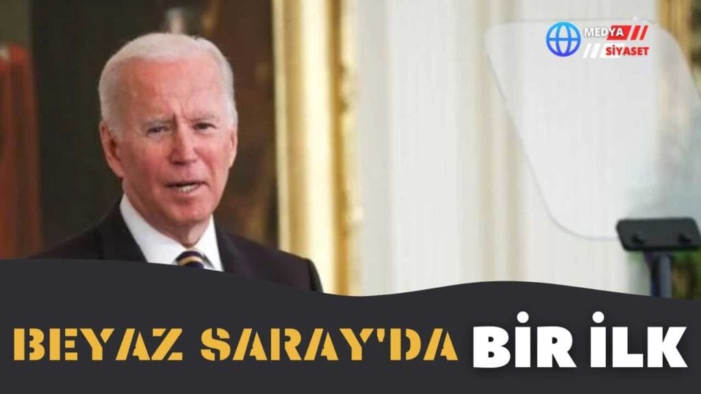 Beyaz Saray’da bir ilk