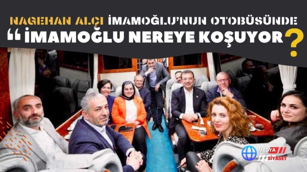 Cumhurbaşkanı Adayı Gibi Mitingler Düzenleyen İmamoğlu’nun baş konuğu Nagehan Alçı