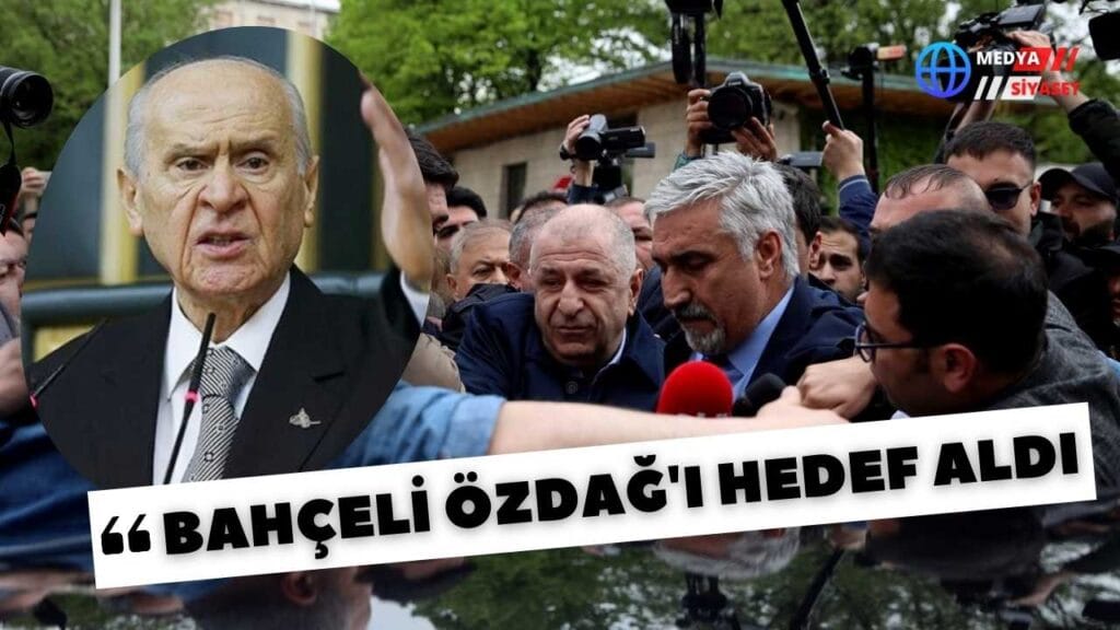 Devlet Bahçeli Ümit Özdağ’ı hedef aldı: Pis bir kumpas!