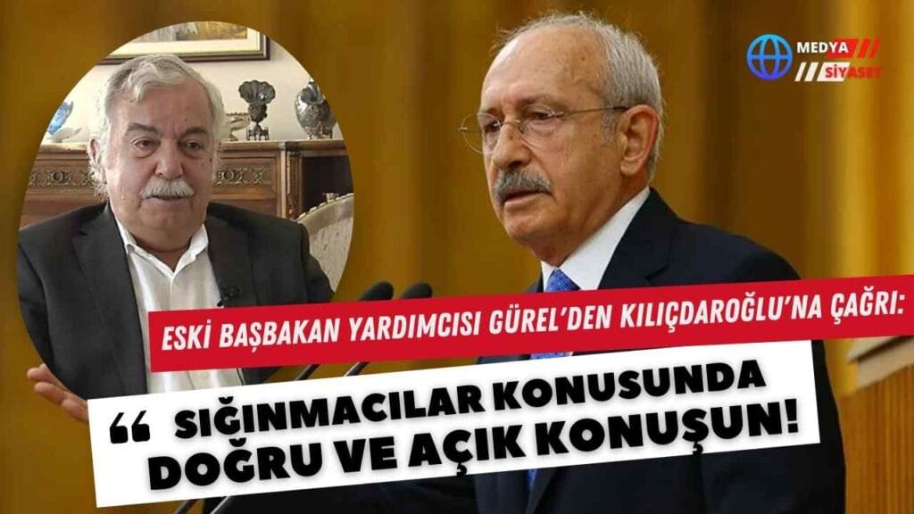 Eski Başbakan Yardımcısı,Zafer Partili Gürel’den Kılıçdaroğlu’na çağrı