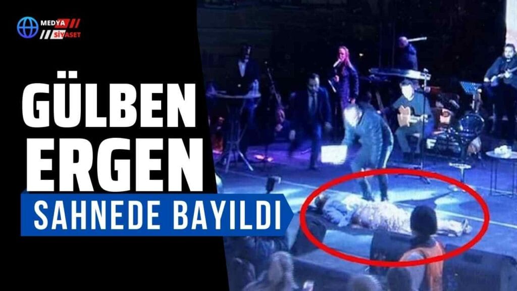 Gülben Ergen sahnede bayıldı, Hastaneye kaldırıldı