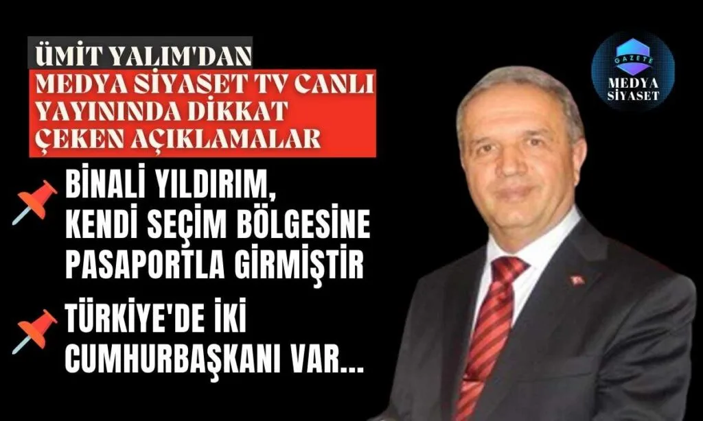 Milli Savunma Bakanlığı eski Genel Sekreteri Ümit Yalım’dan dikkat çeken açıklamalar