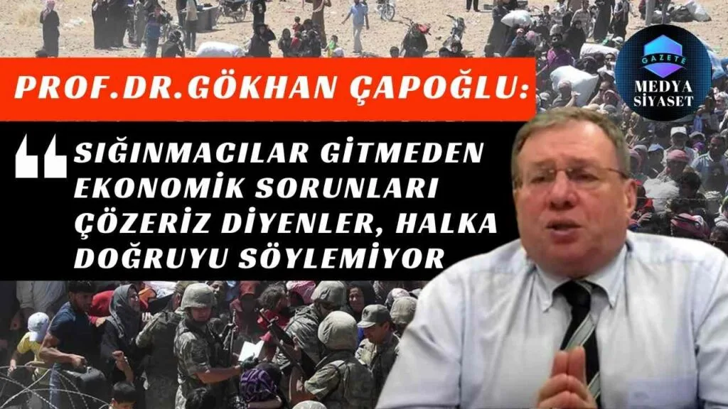 Prof.Dr.Gökhan Çapoğlu: Kaynaklarımızı kendi insanımız için kullanalım!