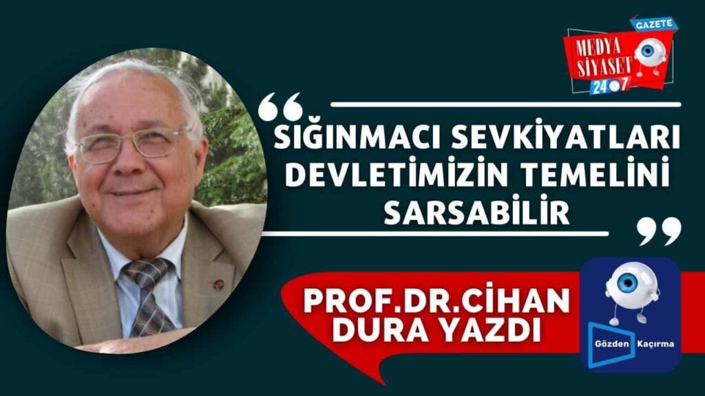 Sığınmacı Sevkiyatları Devletimizin Temelini Sarsabilir