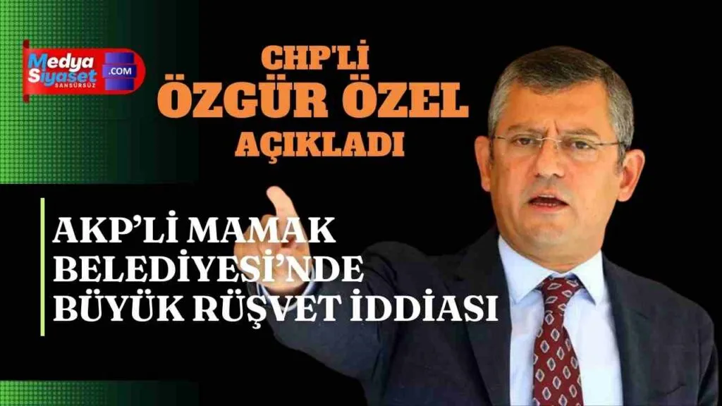 AKP’li Mamak Belediyesi’nde büyük rüşvet iddiası