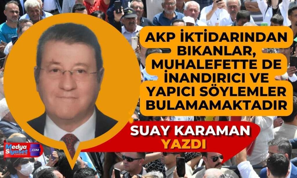 İki Olay | Suay Karaman Yazdı