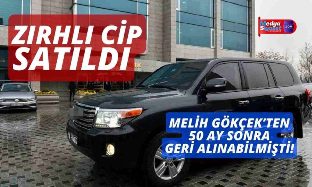 Melih Gökçek’ten 50 ay sonra geri alınabilmişti!