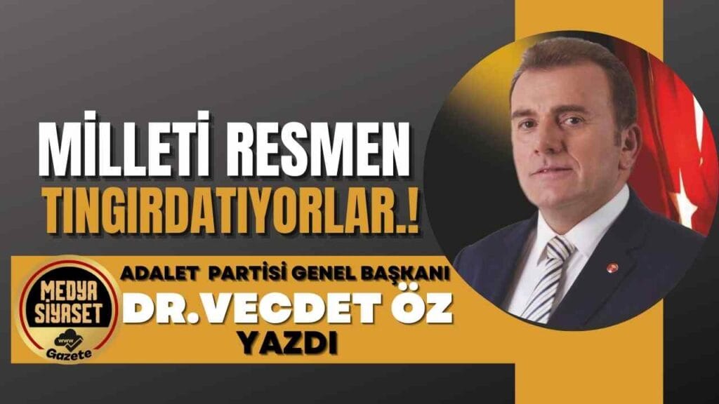 Milleti Resmen Tıngırdatıyorlar.!