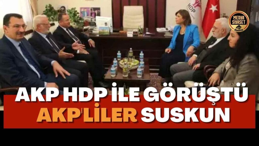 AKP-HDP anayasa değişikliği için bir araya geldi!