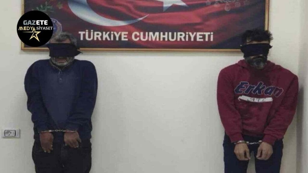 Canlı bomba eylemi hazırlığındaki Suriye uyruklu 2 terörist yakalandı