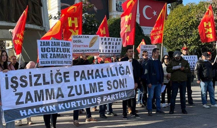 HKP’den ‘Asgari ücret’ eylemi: En az 25 bin 400 TL olmalıdır