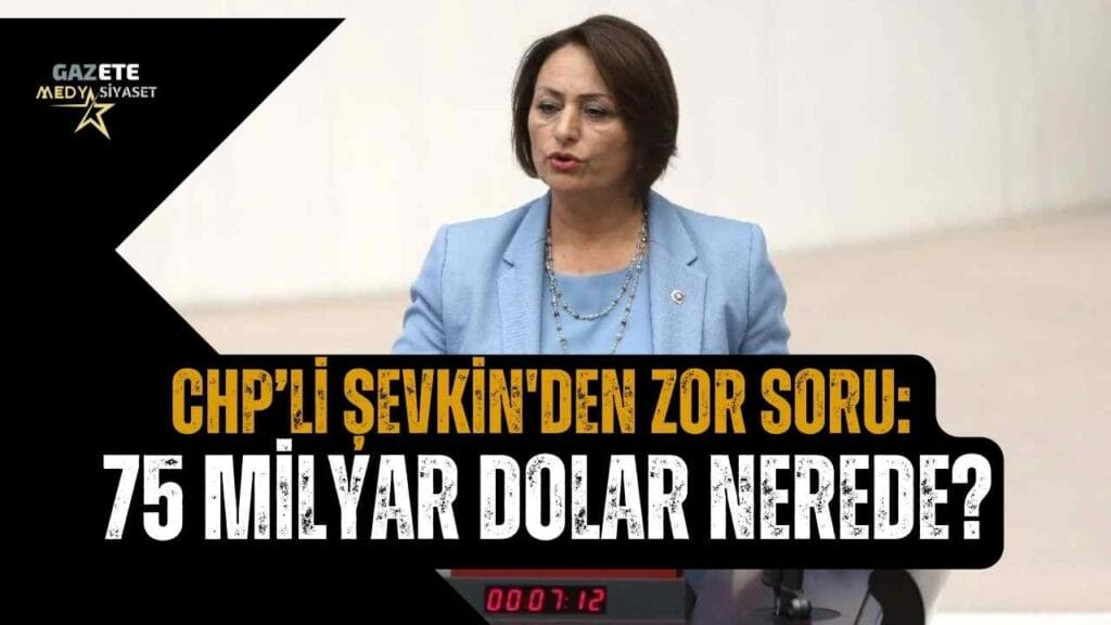 CHP’li Şevkin: 75 milyar dolar nerede?