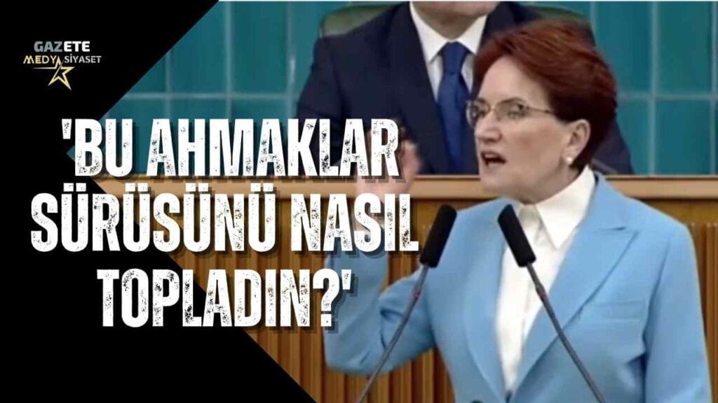 Meral Akşener’den çok sert ‘İmamoğlu’ tepkisi