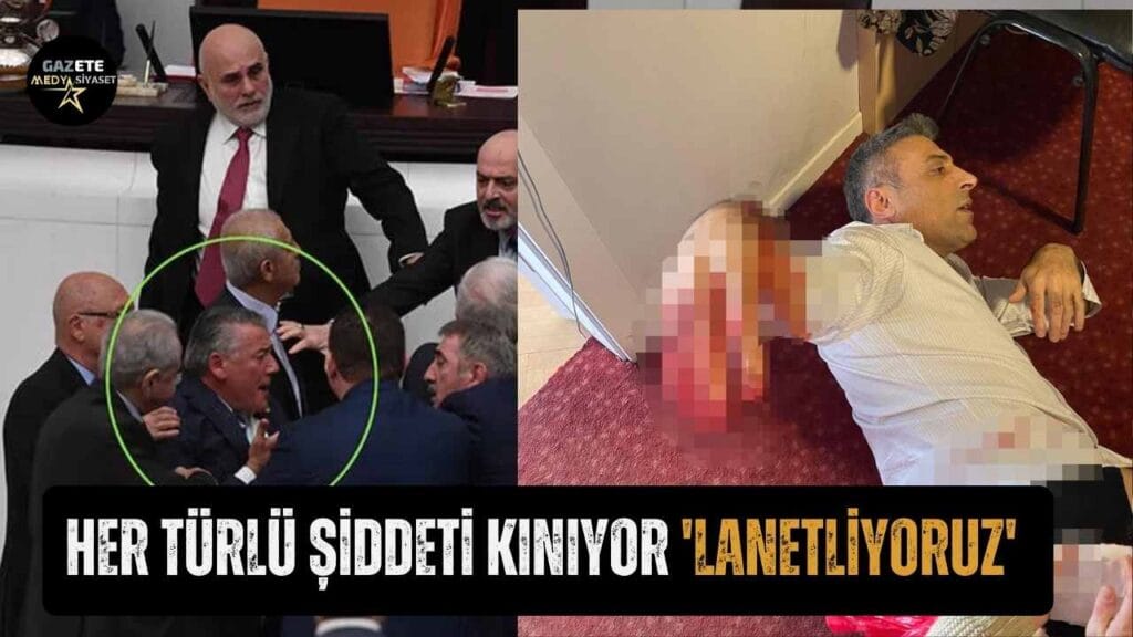 Yenilik Partisi Genel Başkanı Yılmaz ve İYİ Parti Milletvekili Örs’e yapılan Saldırıyı ‘Lanetliyoruz’