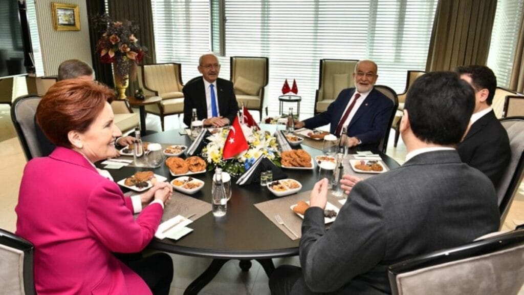 Altılı Masa’dan ortak açıklama: Erdoğan’ın adaylığı mümkün değil