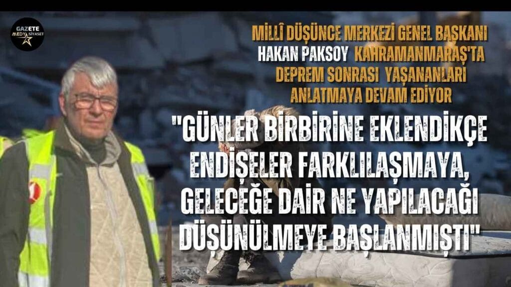 Depremde “iki taş atmaya” gelenler -4