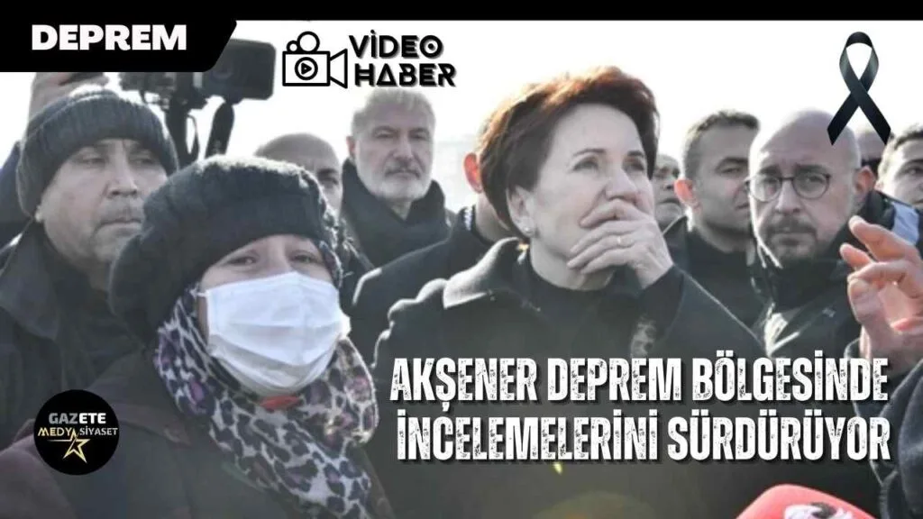 İYİ Parti Lideri Meral Akşener: “Bu karmaşanın temeli tek adam sistemi”