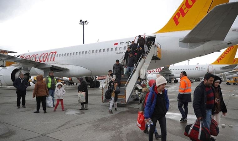 Pegasus’tan ücretsiz tahliye uçuşlara ilişkin açıklama