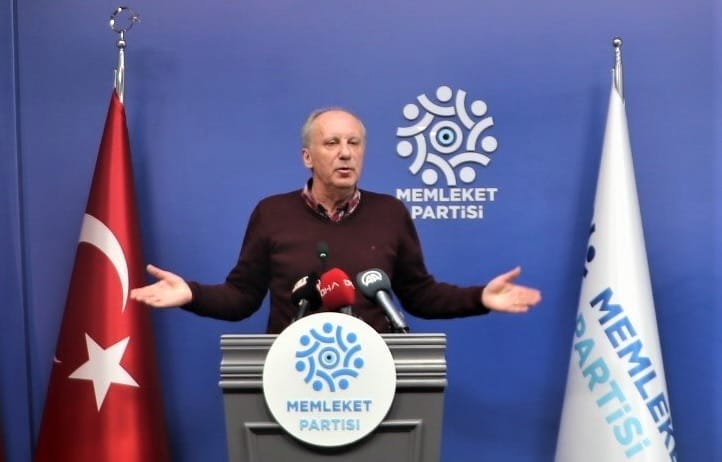 Muharrem İnce: Birinci hedefimiz Erdoğan’ı göndermek