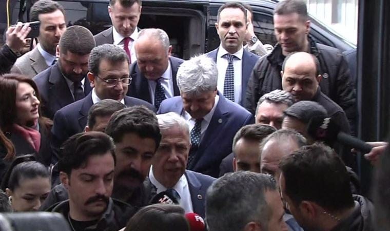İmamoğlu ve Yavaş İYİ Parti’ye geldi