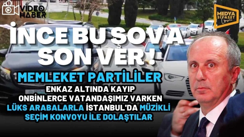 Vatandaşlardan Muharrem İnce’ye çağrı : Bu şov’a son ver