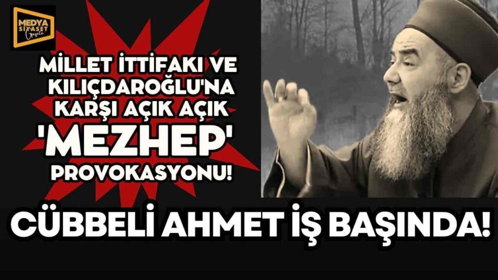 Cübbeli Ahmet iş başında!