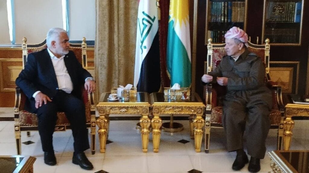 HÜDA PAR Genel Başkanı Yapıcıoğlu Barzani’yi ziyaret etti