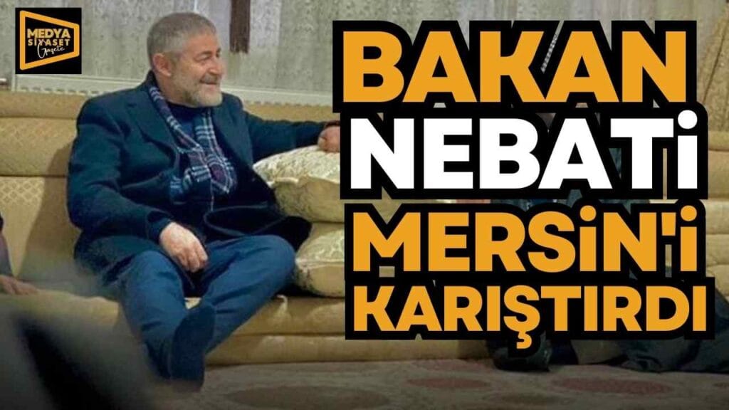 Nureddin Nebati Mersin’den aday gösterildi, tepkiler gecikmedi