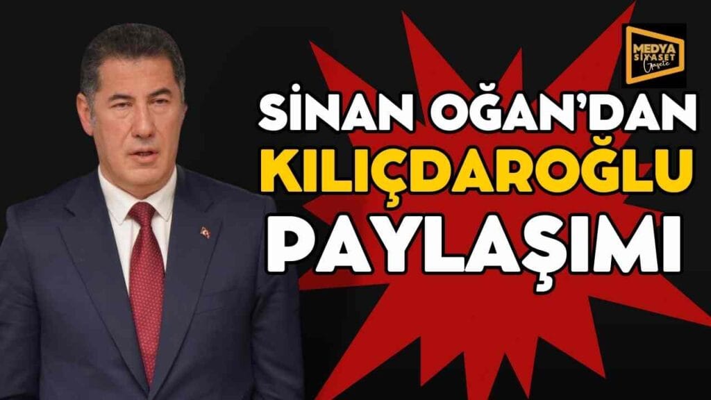Sinan Oğan’dan Kılıçdaroğlu paylaşımı: Kendisini takdir ediyorum