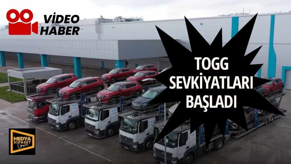 Togg sevkiyatları başladı