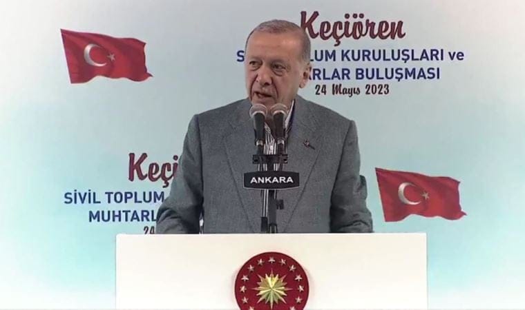 AKP’li Cumhurbaşkanı Erdoğan’ın hedefinde yine Kılıçdaroğlu var