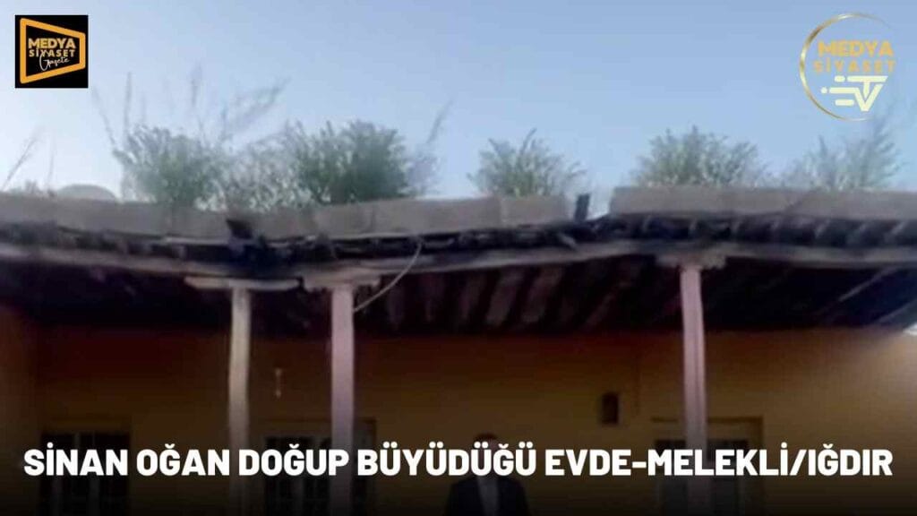 ATA İttifakı Cumhurbaşkanı adayı Sinan Oğan doğduğu ve büyüdüğü evde