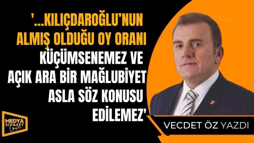 Seçim Tiyatrosu | Vecdet Öz Yazdı