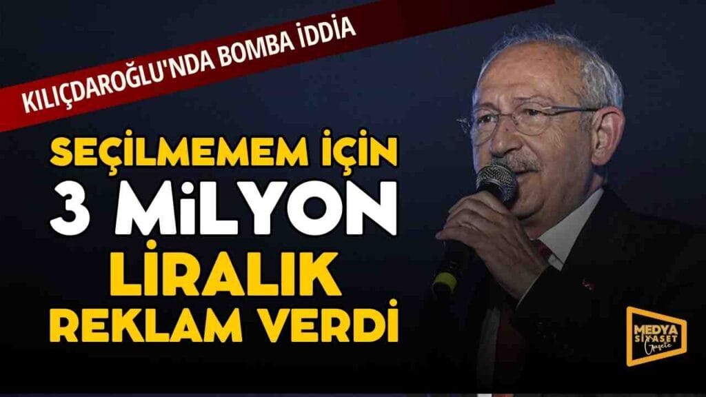 CHP lideri Kemal Kılıçdaroğlu’ndan dikkat çeken iddia