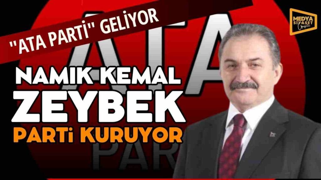 Namık Kemal Zeybek Medya Siyaset TV Canlı Yayınında Açıkladı: Parti Kuruyoruz
