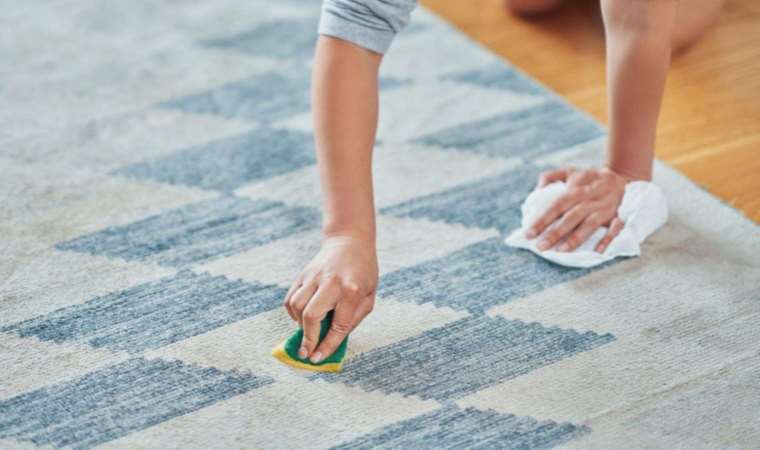 Halıdaki kahve lekelerinden kurtulmak için bu yöntemi deneyin. Kesin çözüm…