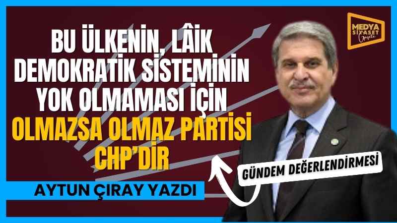 ‘İyi bari seçim kazanılmamış’ deme aşamasına geldim | Aytun Çıray Yazdı