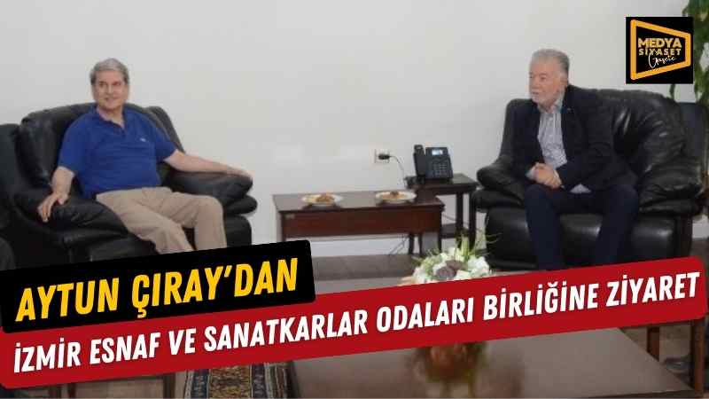 Aytun Çıray Ziyaretlerine Devam Ediyor