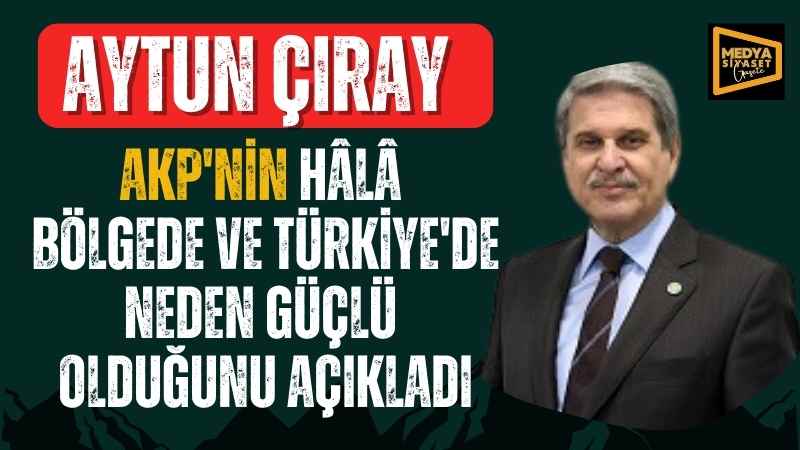 Aytun Çıray : Bu Rejim Kader Plânımız Olamaz!