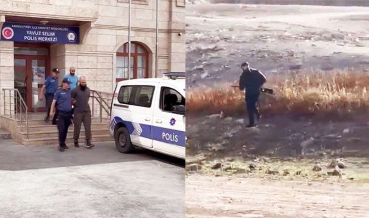 Emniyetten açıklama: Göç yolundaki leylekleri vuran 2 kişi yakalandı!