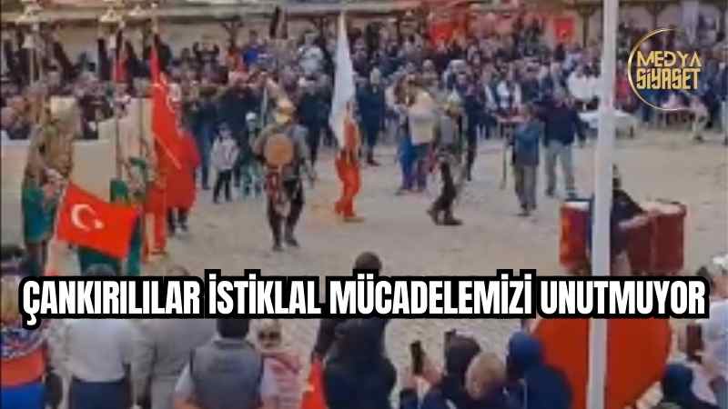 Çankırılılar İstiklal Mücadelemizi unutmuyor:14. İstiklal Yolu Yürüyüşü Etkinlikleri Düzenlendi