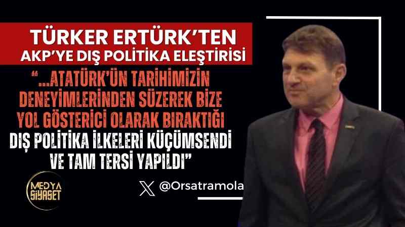 Dış politika konusunda da tam bir iflas, tükenmişlik ve yalnızlık söz konusu