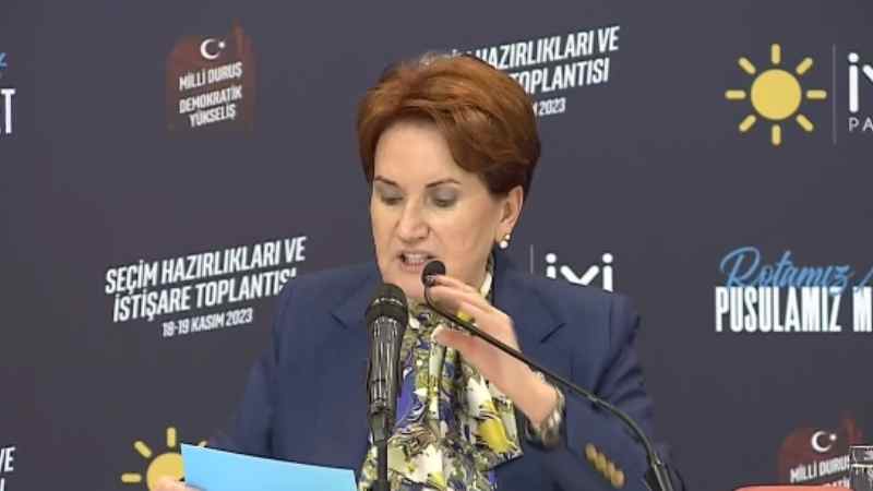 Meral Akşener’den ‘Sinan Ateş’ açıklaması: ‘Çakalın özgürlüğü, aslan ayağa kalkana kadardır’